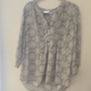 Westport Monochrome Patterned Blouse